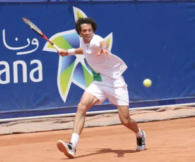 Younès El Aynaoui au Grand Prix Hassan II