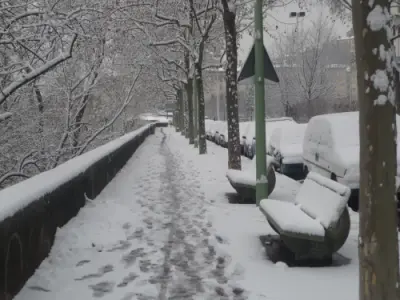 Météo : la neige a fait son retour sur Lyon